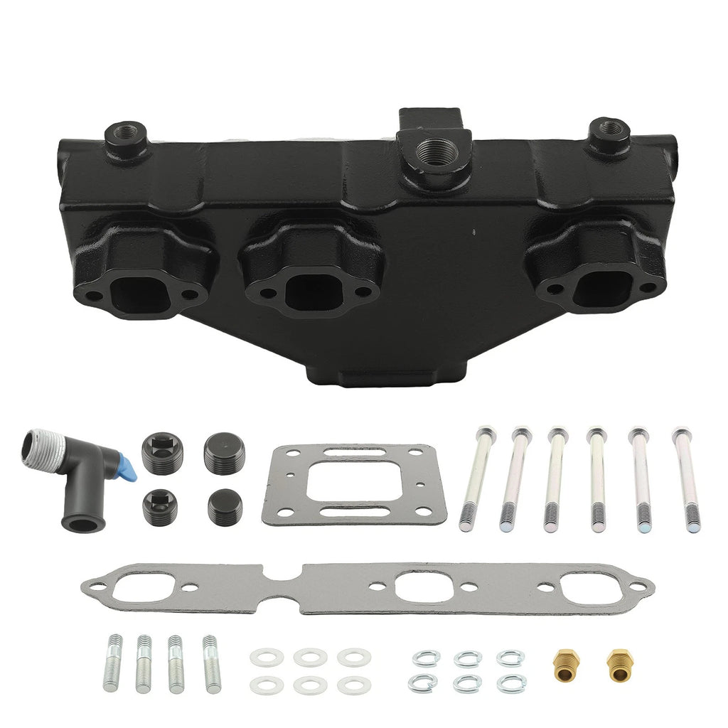 Marine Exhaust Manifold Gasket Set for MerCruiser GM V6 4.3L (175–205) (1986–1999)