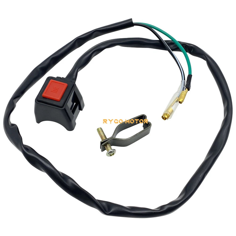 Handlebar Kill Stop Switch 22W-83976-01-00 for Yamaha YZ125 YZ250 (1976–2004)