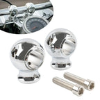 32mm 1.25" Fat Handlebar Risers Clamp Chrome for Harley Touring
