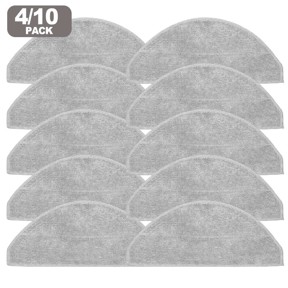 Pack of 10 Washable Mop Cloths for Narwal Freo S Robot Vacuum Cleaner