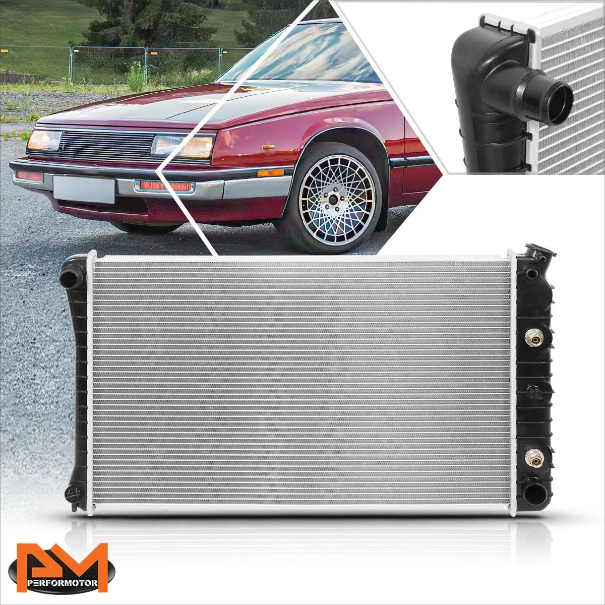 Aluminum Core Radiator for Chevy GMC C/K Pickup Suburban (1973–1980) DPI-161