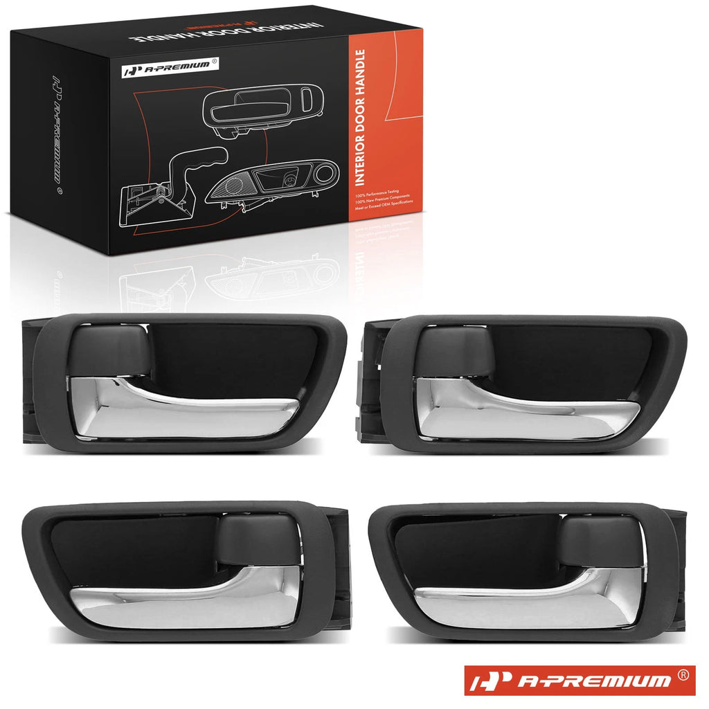 4x Front & Rear Plastic Interior Door Handle for Toyota Camry (2002–2006)