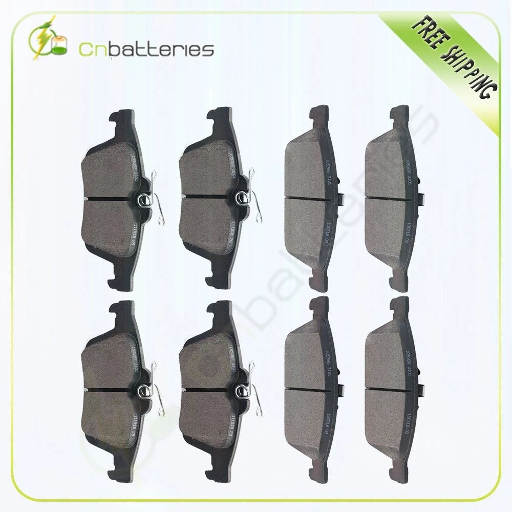 Front and Rear Brake Pads for Ford Focus (2013–2017) - ST