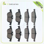 Front and Rear Brake Pads for Ford Focus (2013–2017) - ST
