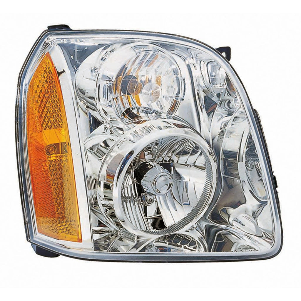 Replacement Chrome Passenger Side Head Light Assembly (See compatibility Chart)