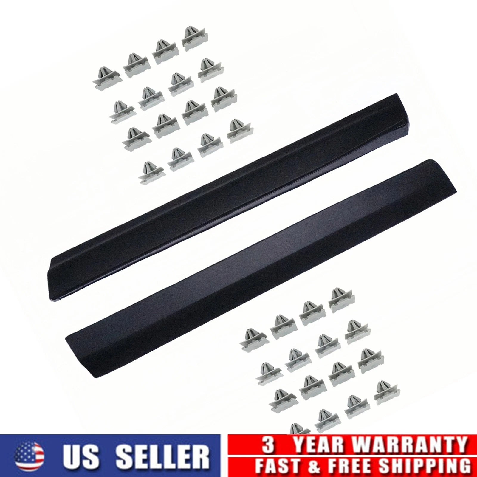 2X Front Lower Left+Right Door Trim Molding for Cadillac XT5 (2017–2025) 85617327