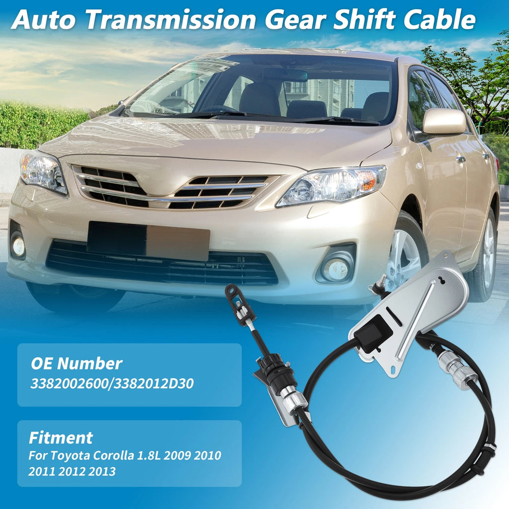Auto Shift Transmission Cable for Toyota Corolla 1.8L (2009–2013) 3382002600