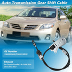 Auto Shift Transmission Cable for Toyota Corolla 1.8L (2009–2013) 3382002600