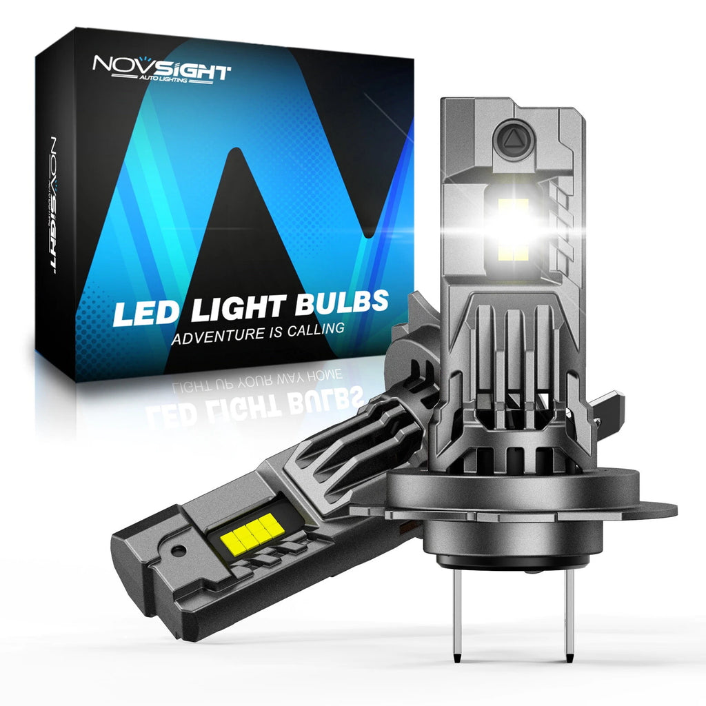 H7 LED Headlight Bulbs Combo for 6500K 24000LM 100W