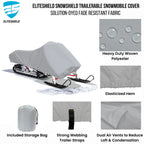 Heavy Duty Snowmobile Cover for Polaris Ski-Doo Yamaha Arctic Cat (Universal)