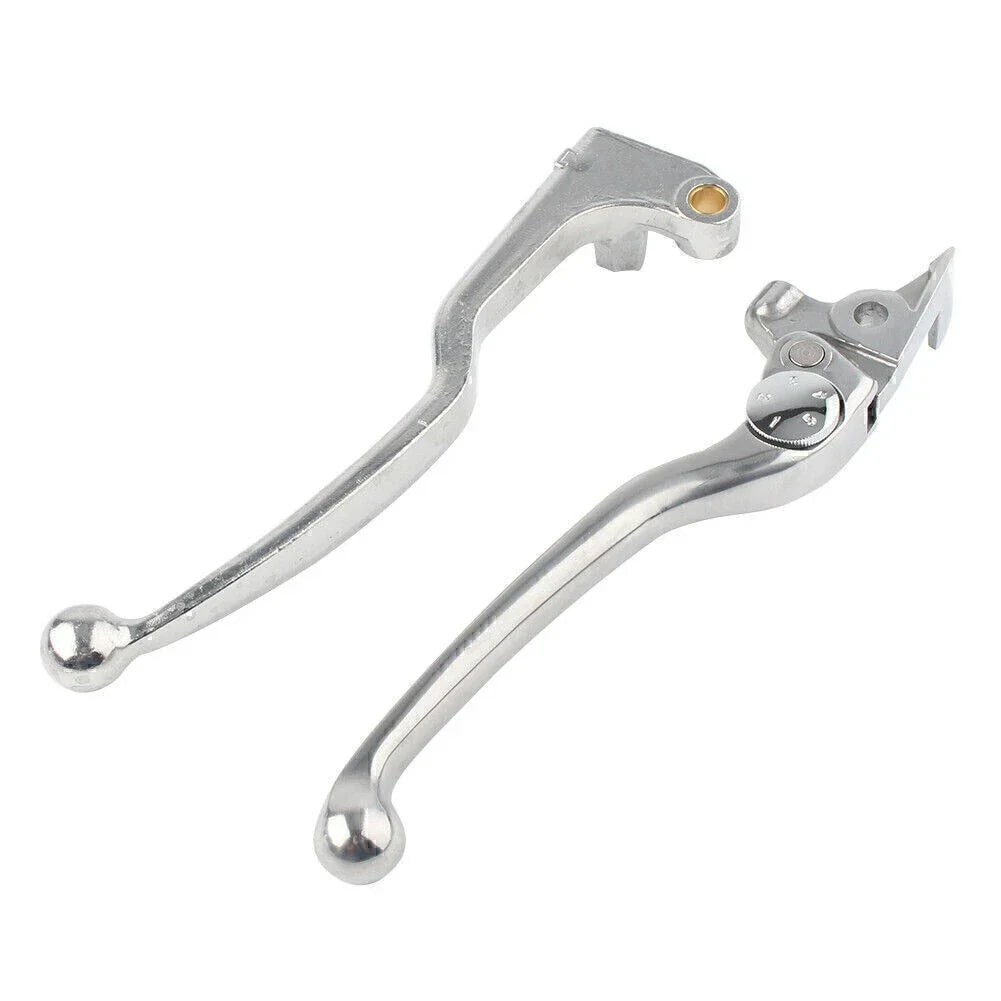 Chrome Aluminum Brake Clutch Levers for Yamaha FZ1 FZ6 FZ8 (2001-2005)