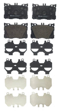 Set of 4 Brembo Front Low-Met Brake Pads for Mercedes-Benz W205 W213 C205 C257 AMG