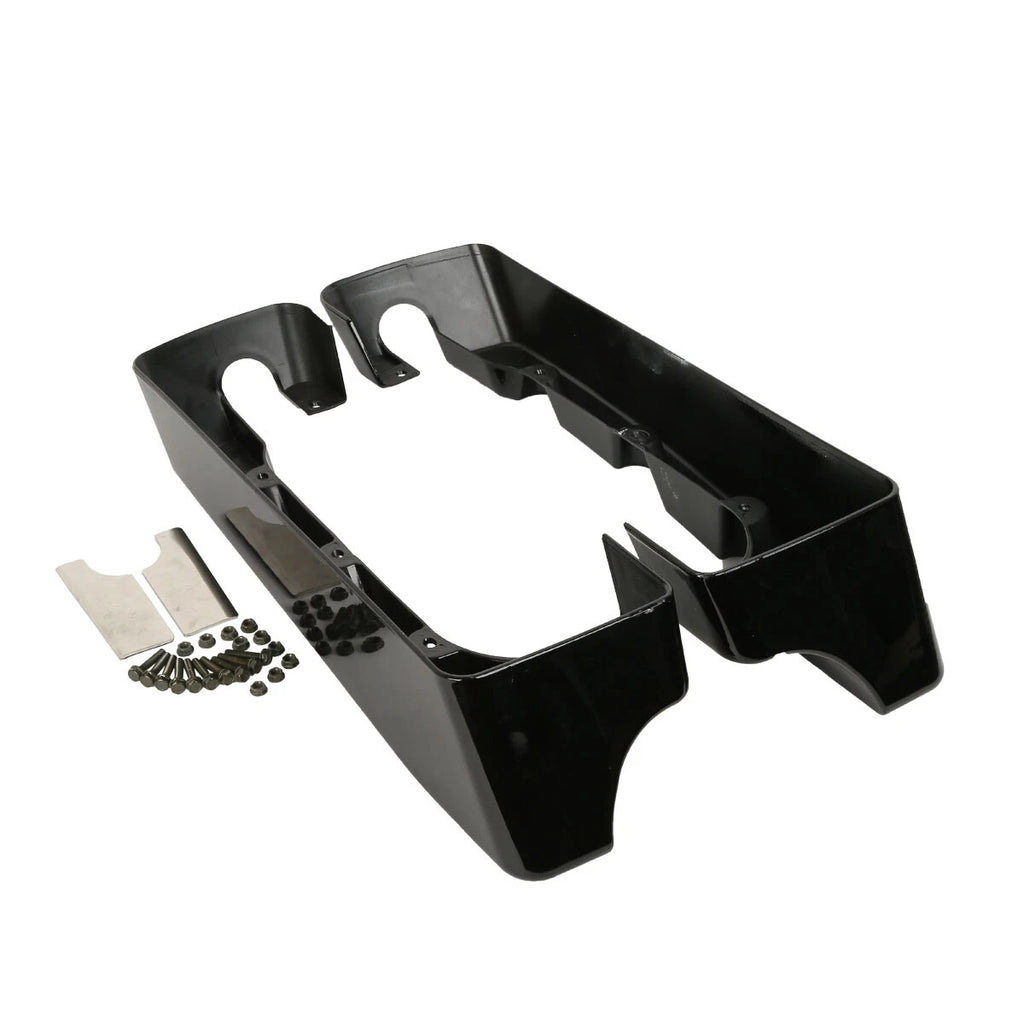 4" Stretched Extended Saddlebag Extensions for Harley Electra Glide (1994–2013)