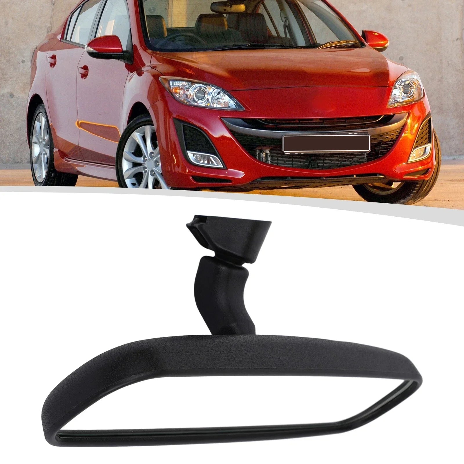 Rearview Mirror 1 Pc for Mazda 2/Mazda 3 (2009–2014)