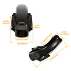 Rear Fender System for Harley CVO Touring Road King Electra Street Glide (2009–2013)