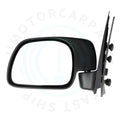 Front Left Clear Manual Fold Side Mirror for Ford F250 (1999–2015)