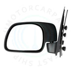 Front Left Clear Manual Fold Side Mirror for Ford F250 (1999–2015)