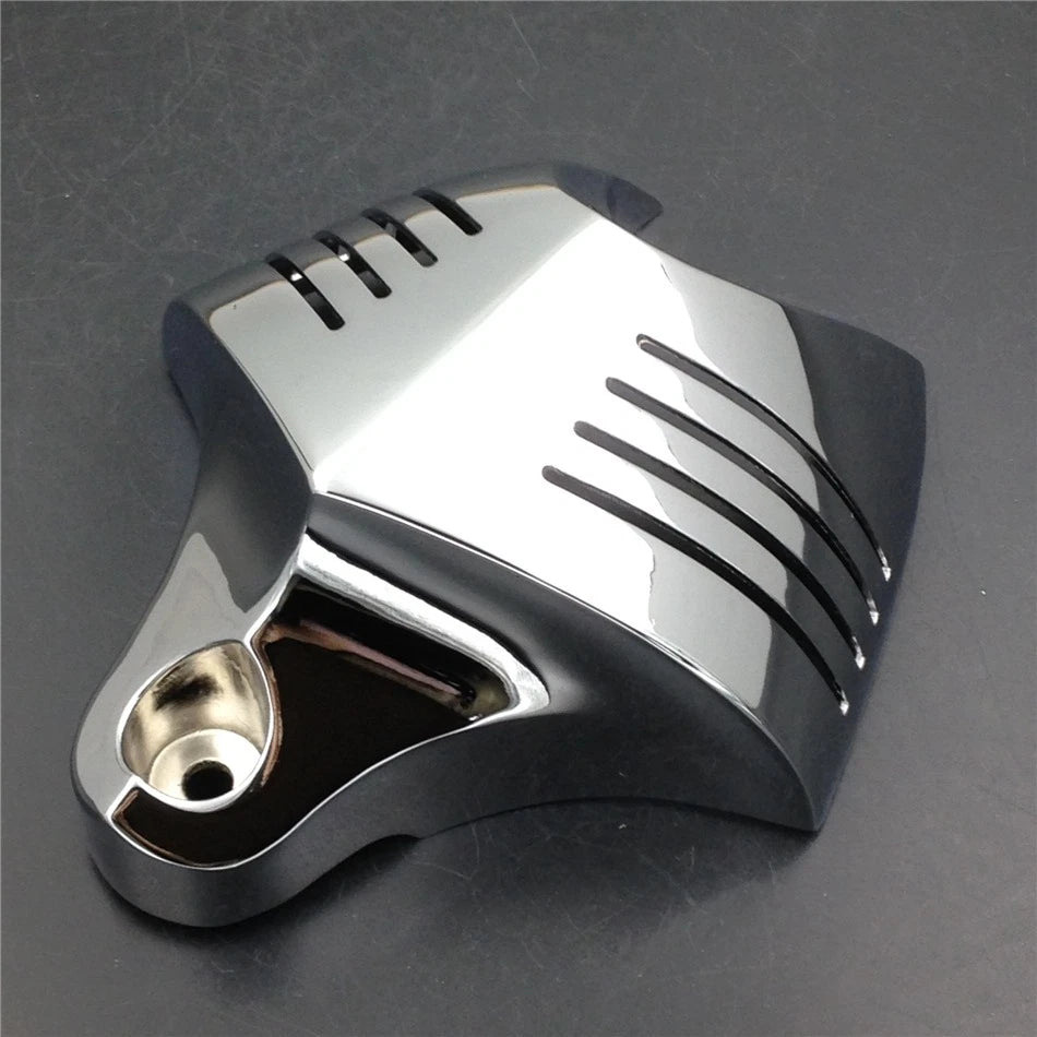 Chrome Twin Horn Cover Cowbell for Harley Davidson Motorcycles (1992–2020)