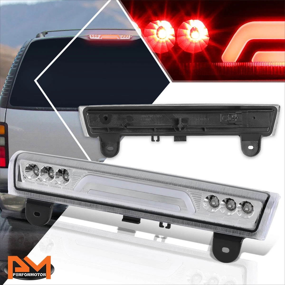Set of 4 Tape-on Side Window Visors for Ford Excursion (2000–2005)