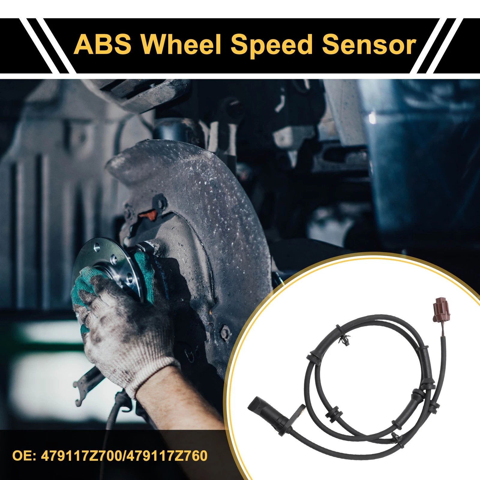 ABS Wheel Speed Sensor No. 479117Z700/479117Z760 for Nissan Frontier (1999–2004)