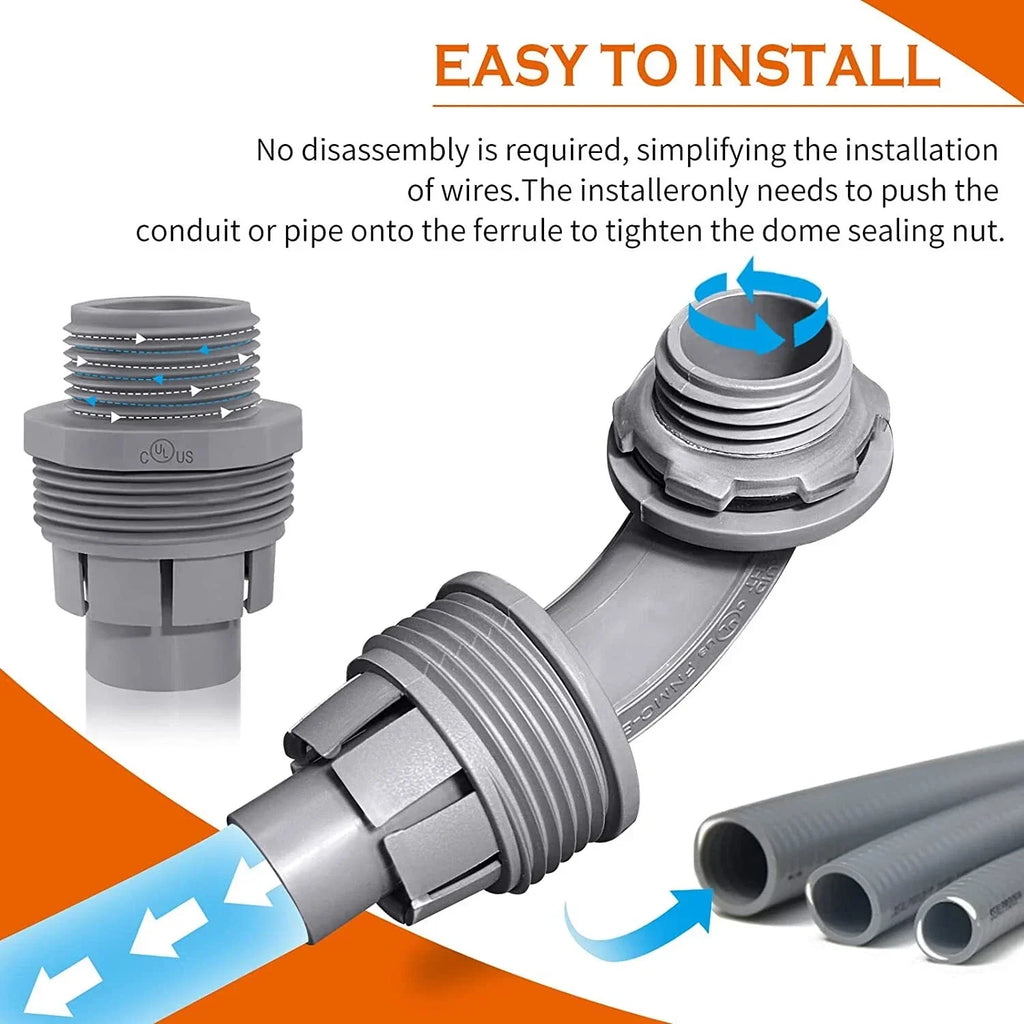 30x 1/2in 90/180D LT Conduit Fitting