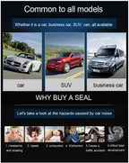 5M Slanted T Rubber Seal Strip Weatherstrip for Car Headlight Bumper Insert