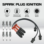 3 Spark Plugs +6 Wires for Mercedes-Benz S320 C280 E320 C36 300E (1994–1999)