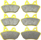 Set of 4 Brake Pads for Harley Davidson Touring (2000–2007) FLHR FLHT