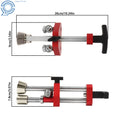 5 Inch Sheet Metal Roller and Bending Tool (0-100° Bending Range)