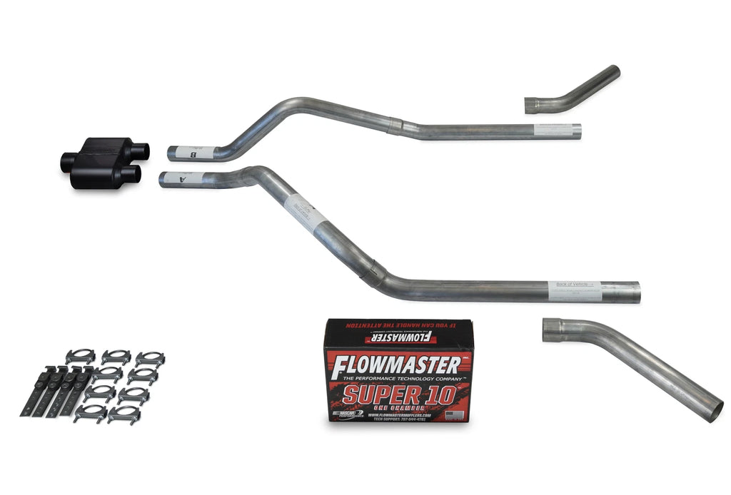 Dual Exhaust Kit for Chevy Blazer (1995–1999) - Flowmaster Super 10