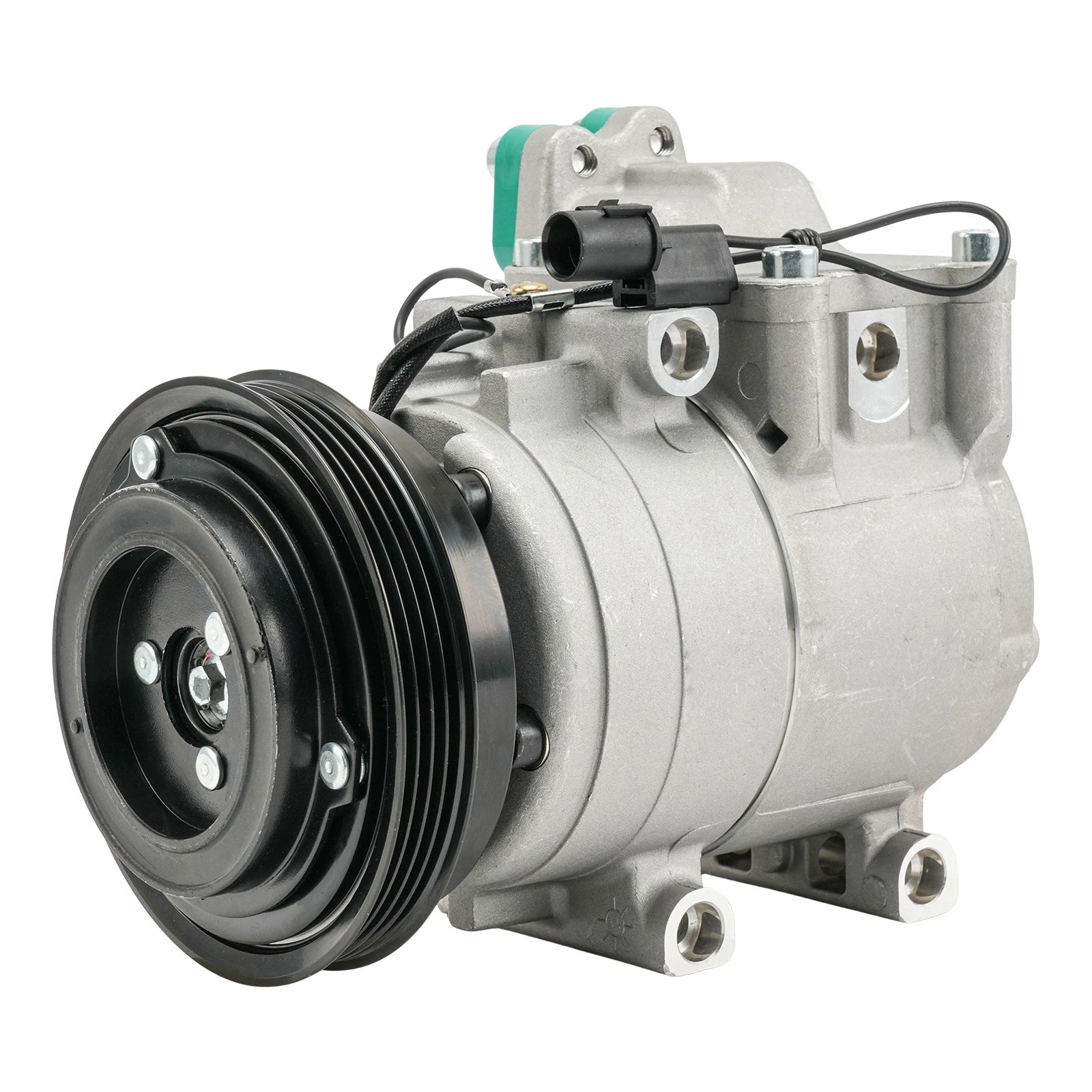 AC Compressor with 4-Groove for Hyundai Elantra Tiburon (2001–2008)
