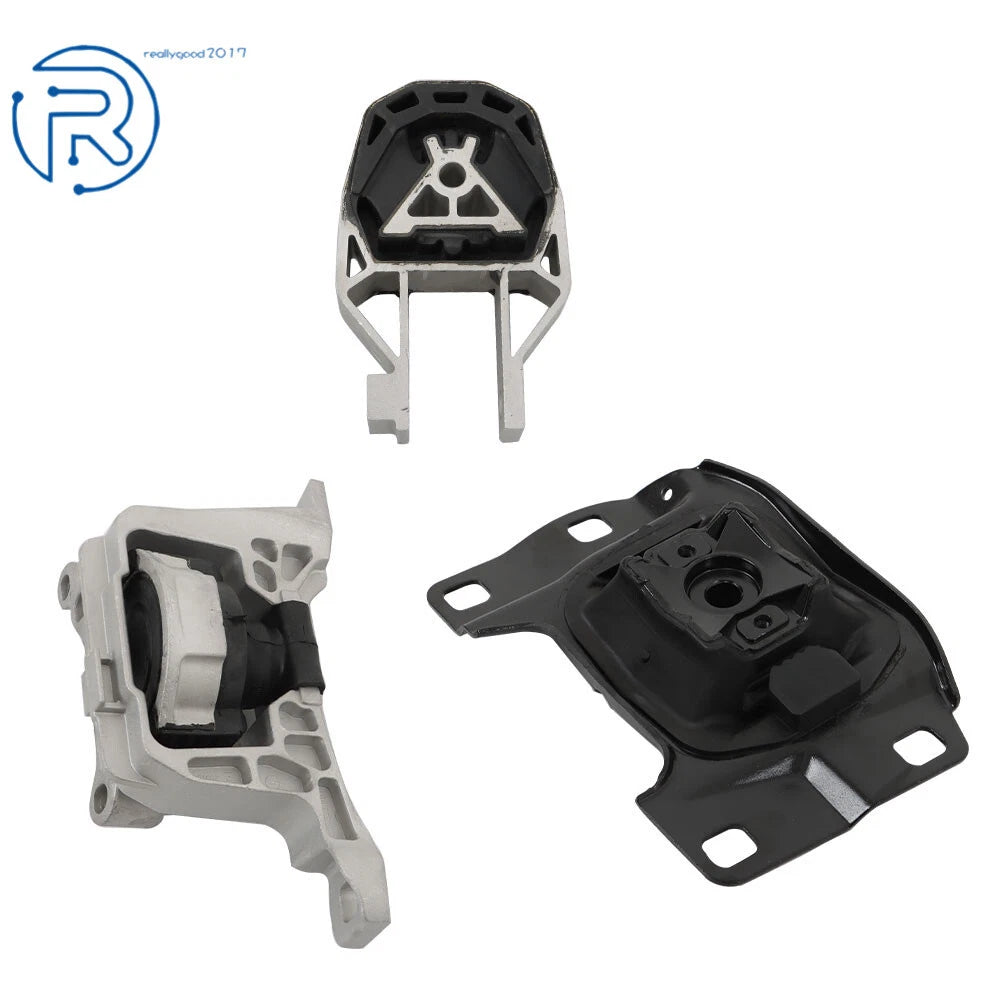 3X Engine Motor & Trans Mount Set for Ford Escape Transit Connect (2013–2019)