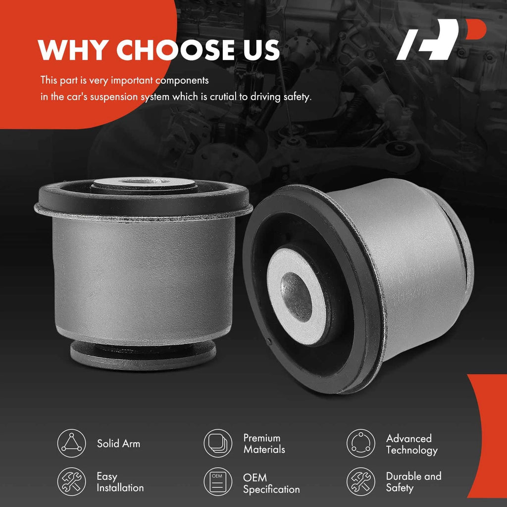 2X Front Upper Control Arm Bushing for Jeep Grand Cherokee (2011-2020)