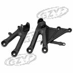 Set of 2 Front Rider Foot Pegs Footrests for Honda CBR1000RR (2004–2007)