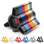 Pair Moto Fork Preload 17mm Adjuster for Universal (All Models) - Silver/Black/Red/Gold/Blue
