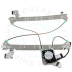 Set of 4 Power Window Regulators for Chevy Avalanche 1500 (2002–2006) w/ Motor