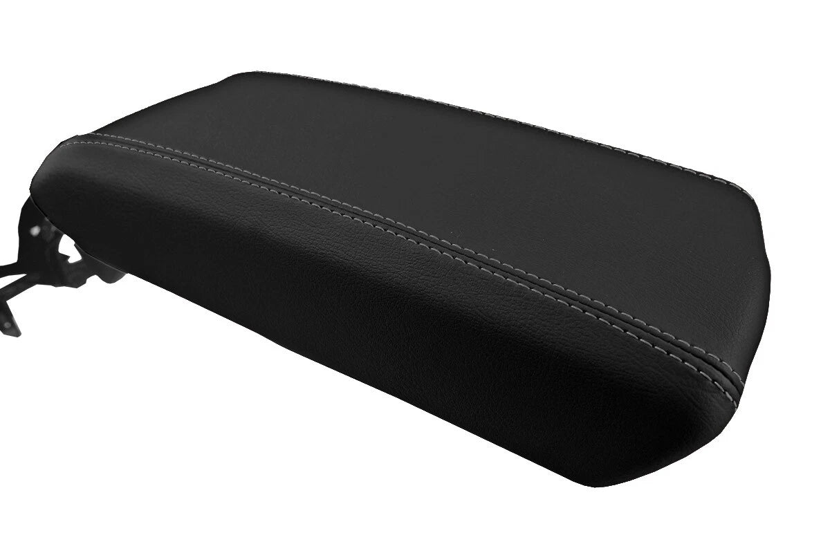 Console Lid Pull Over Cover for Hyundai Sonata (2015–2019) Gray Stitch