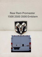 Genuine Rear Head Emblem for Ram Promaster 1500 2500 3500 (2014–2022) 68169766AA