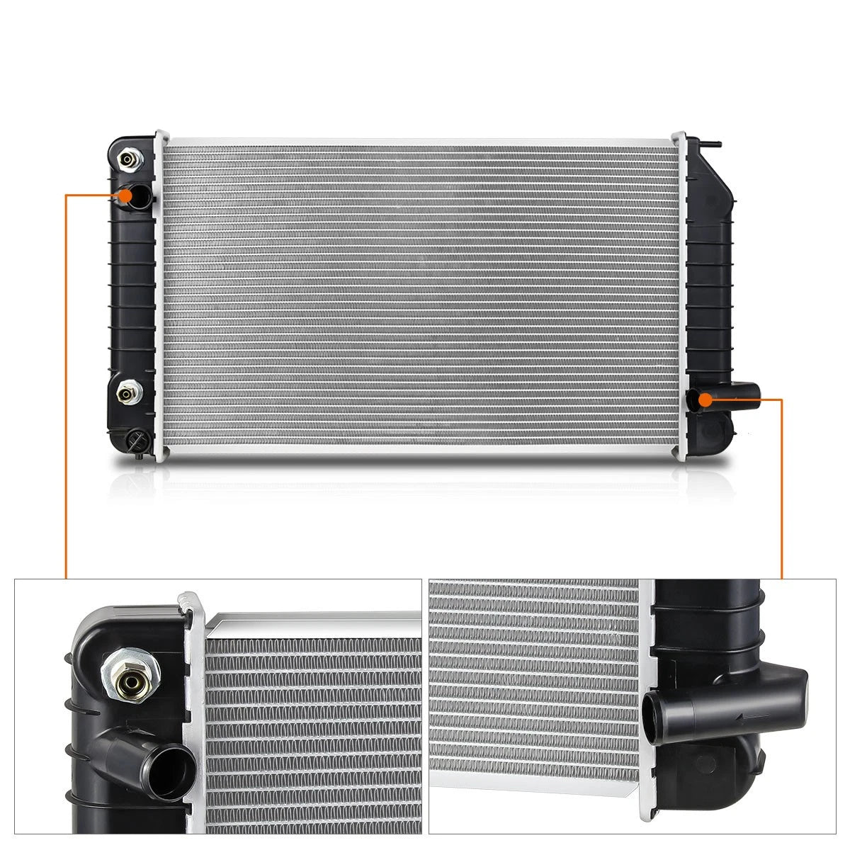 Radiator for Skylark/Corsica/Grand Am 2.2L 2.3L 3.1L (1992–1993) DPI-1341
