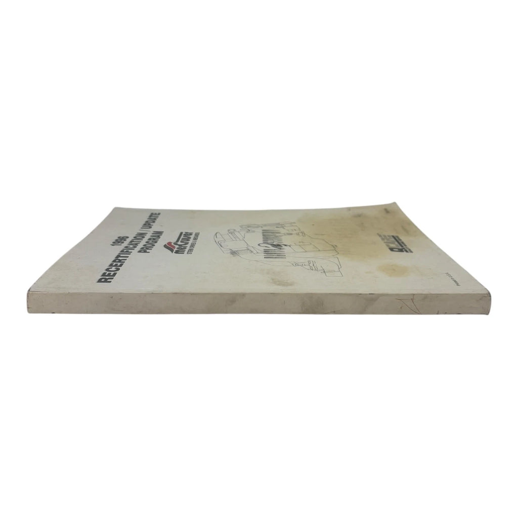 MerCruiser MC1295 Recertification Program for MerCruiser Engines (1996)