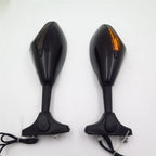 Black Smoke LED Turn Signal Mirror for Suzuki GSXR600/700, Honda CBR600/900