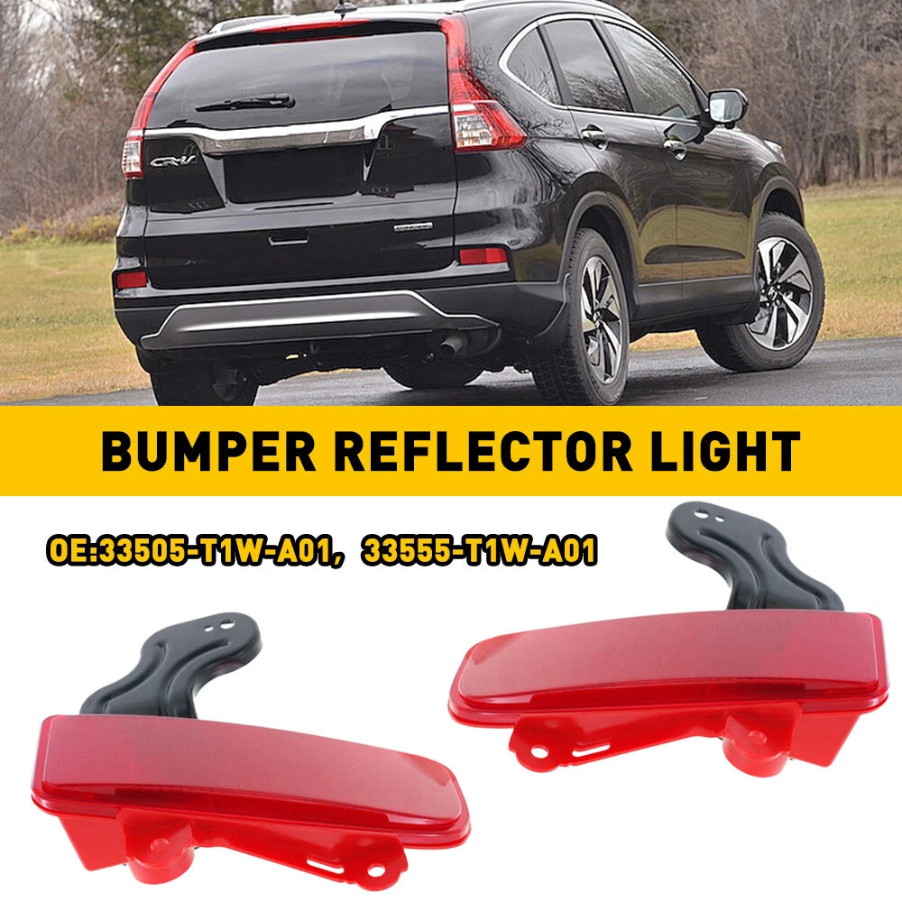 Set of 2 LED Rear Bumper Reflectors for Honda CR-V (2015–2016)
