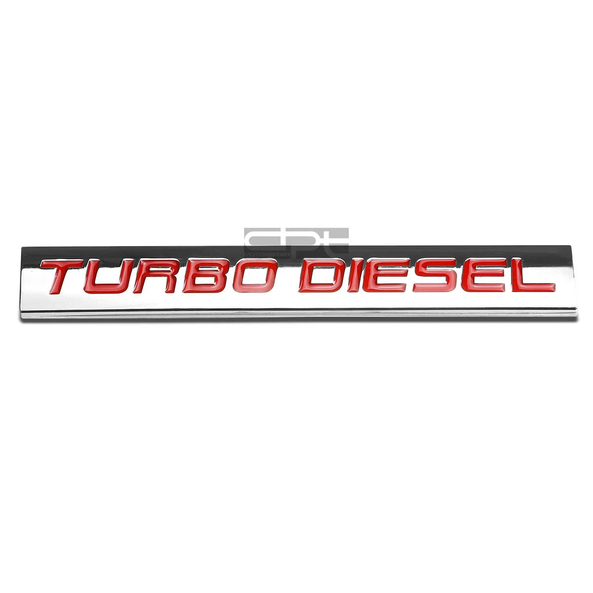 Turbo Diesel Chrome Emblem Badge for Bumper Sticker Trim