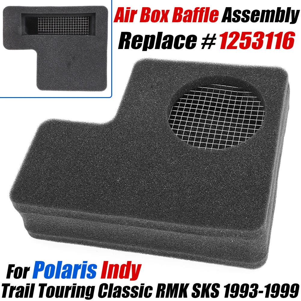 Air Box Baffle Assembly 1253116 for Polaris Indy Trail Classic RMK SKS (1993–1999)