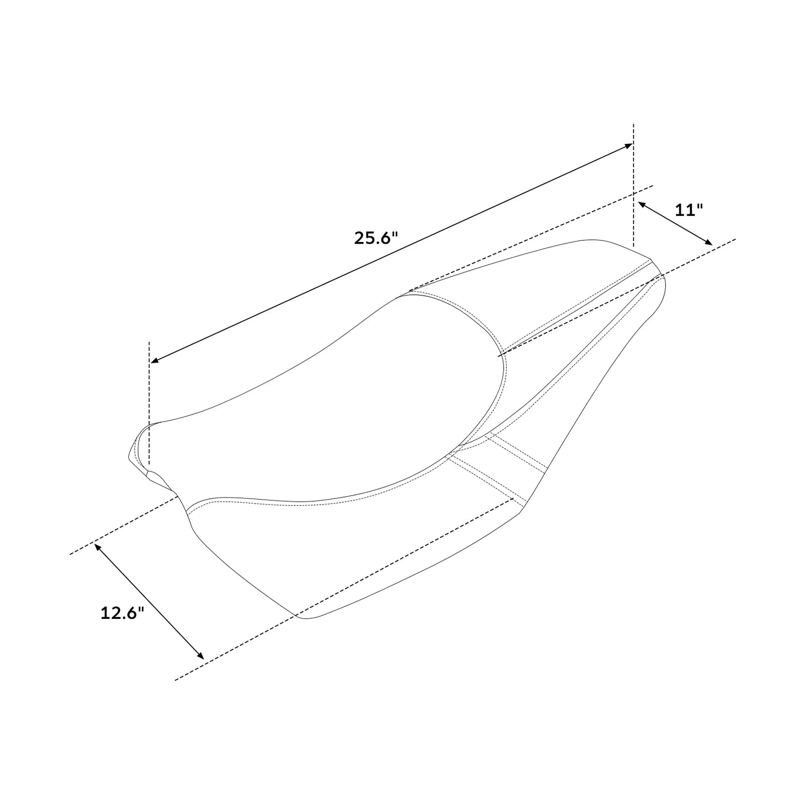 Black Driver & Passenger Seat for Harley Street 500 750 (2015–2020)