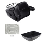 Trunk Backrest Luggage Rack Base Plate for Harley Street Glide (2014–2026)