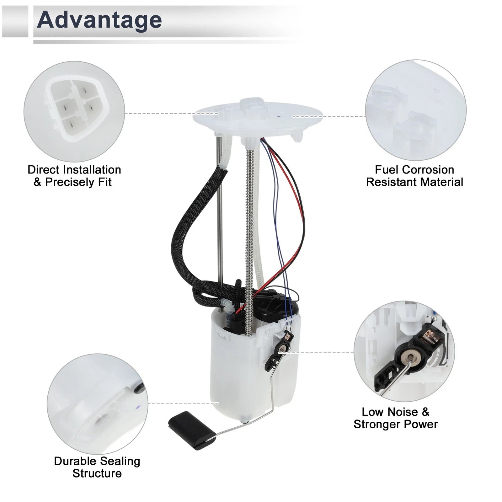 Electric Fuel Pump Assembly for Toyota Tundra (2005–2006) No. 77020-0C061