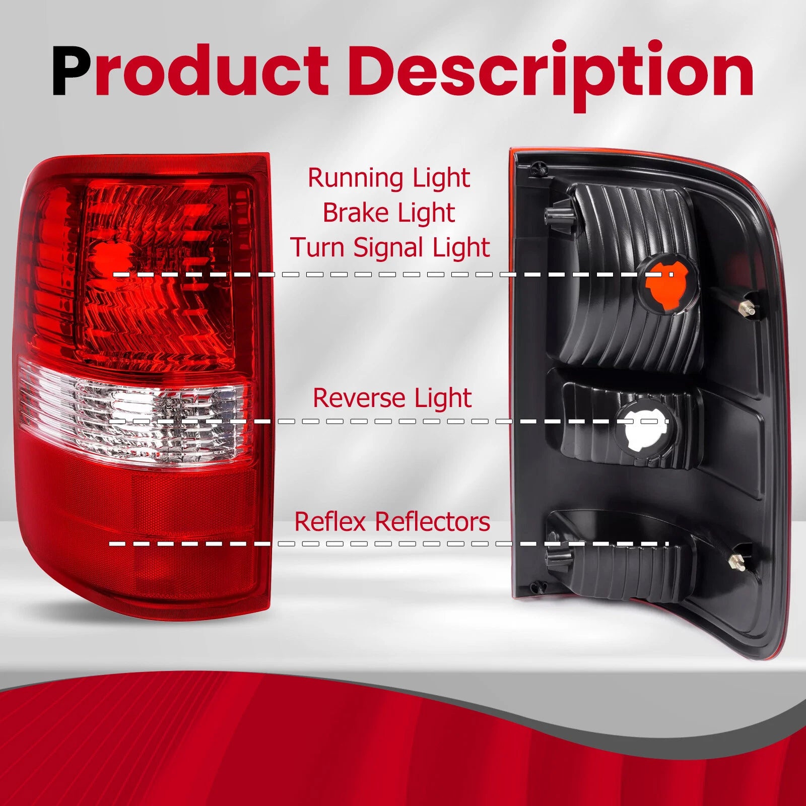 Tail Lights for Ford F-150 (2004-2008)