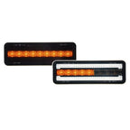 Switchback LED Smoked Front Parking Signal Light for Ford F100 F150 F250 F350 (1997–2003)