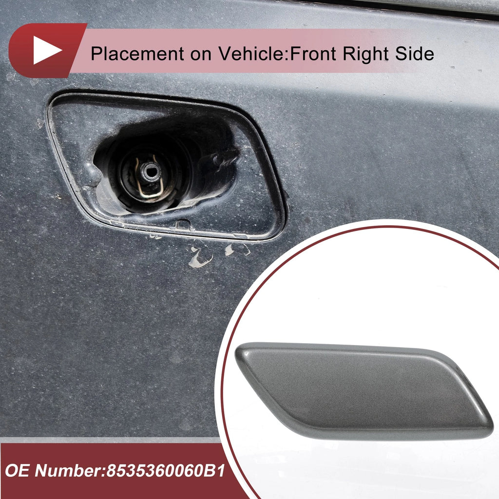Front Right Washer Nozzle Cover Cap for Lexus LX570 (2013–2015) Grey